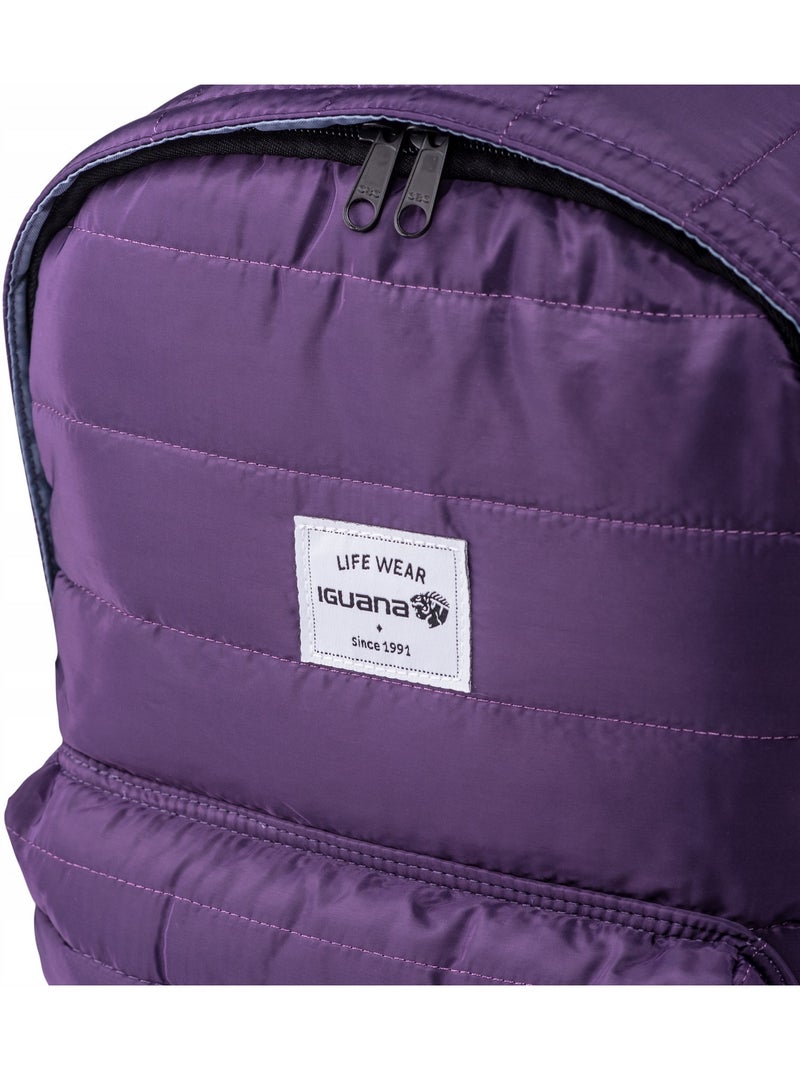 Mochila enio 18l - iguana Violeta claro - Kiabi