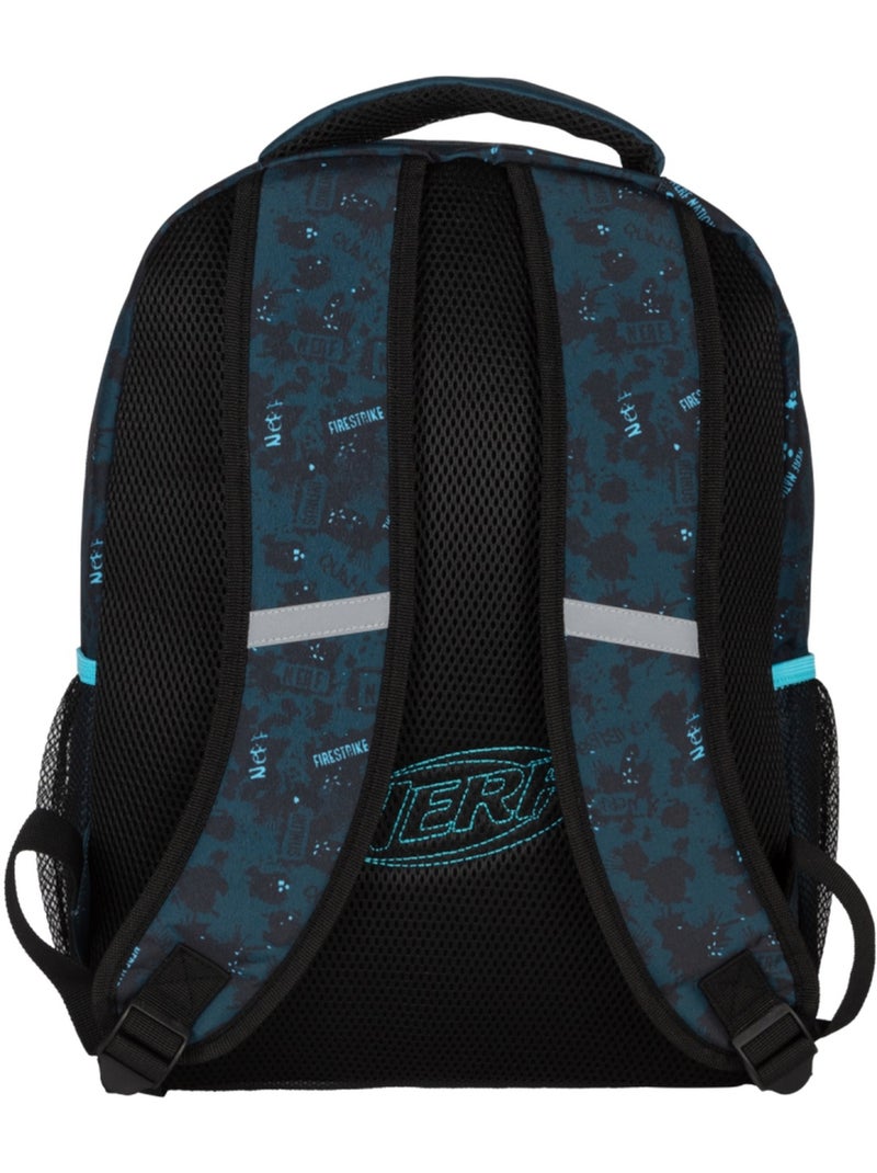 Mochila escolar 2 compartimentos gran capacidad NERF Splash azul Azul - Kiabi
