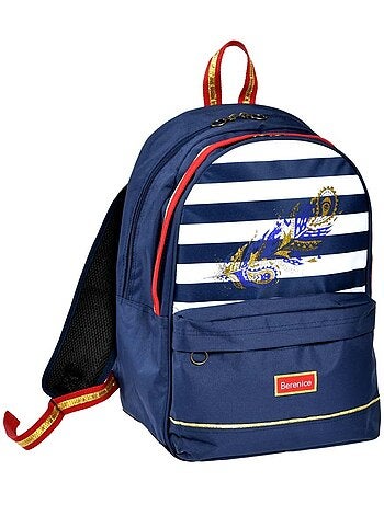 Mochila escolar 45 cm berenice – 2 compartimentos con cremallera