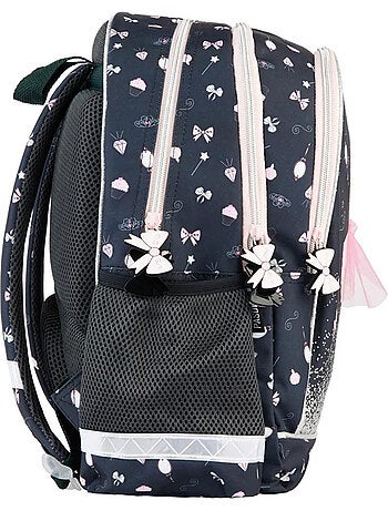 Mochila escolar bailarina de 2 compartimentos 38 cm