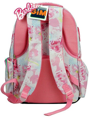 Mochila escolar barbie living the dream estampada 43 cm