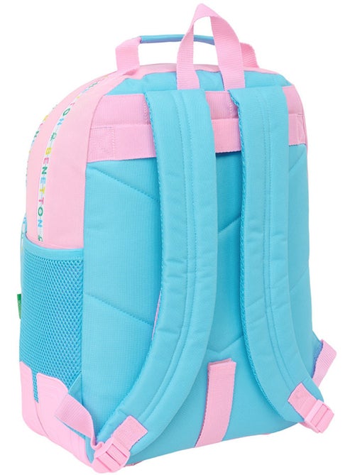 Mochila escolar be benetton 2 compartimentos 42 cm - Kiabi Mochila escolar be benetton 2 compartimentos 42 cm - Kiabi