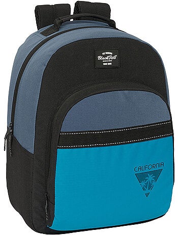 Mochila escolar blackfit8 california 42 cm con 2 cremalleras blackfit8