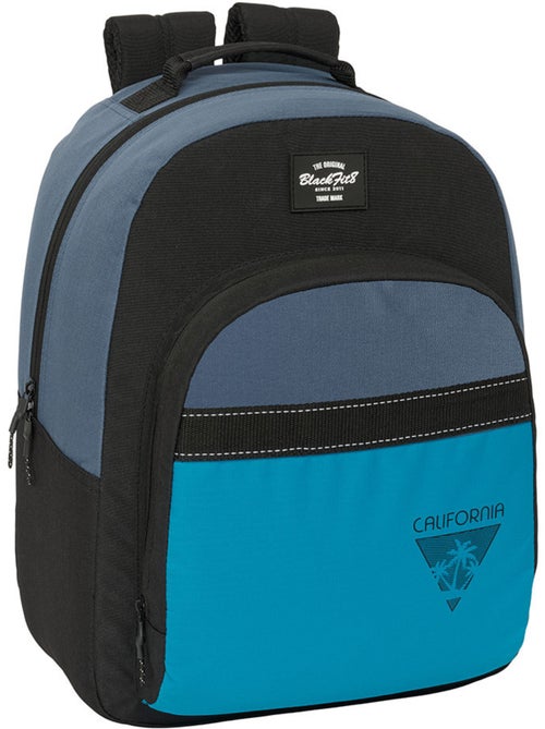 Mochila escolar blackfit8 california 42 cm con 2 cremalleras blackfit8 - Kiabi Mochila escolar blackfit8 california 42 cm con 2 cremalleras blackfit8 - Kiabi