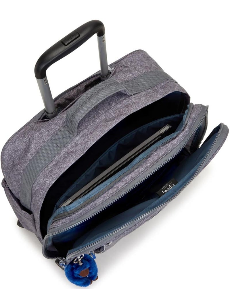 Mochila escolar con 4 ruedas kipling new storia almost jersey 41 cm - robuste y impermeable Gris azul - Kiabi