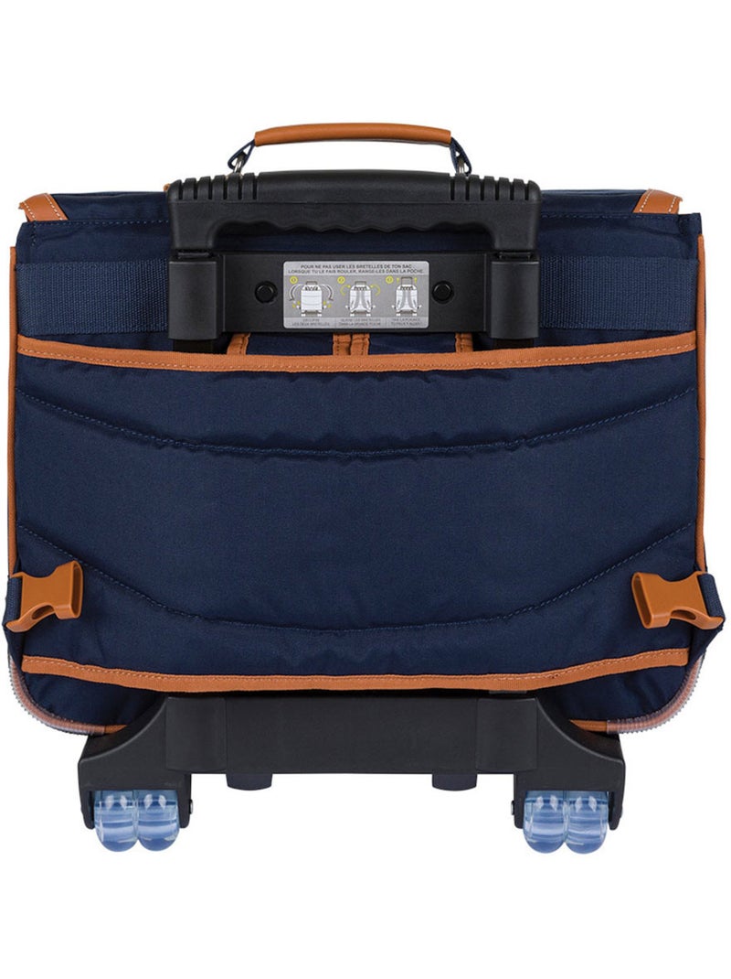 Mochila escolar con ruedas – 38 cm – les intemporels – tann's Multicolor - Kiabi