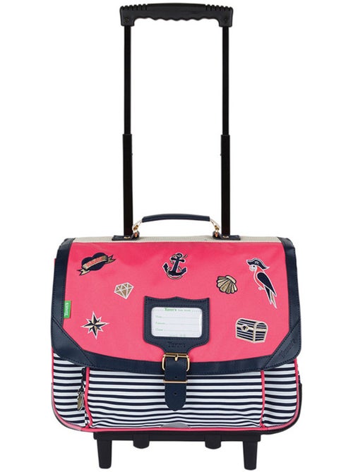 Mochila escolar con ruedas 38 cm tann's enora les fantaisies 2 compartimentos - Kiabi Mochila escolar con ruedas 38 cm tann's enora les fantaisies 2 compartimentos - Kiabi