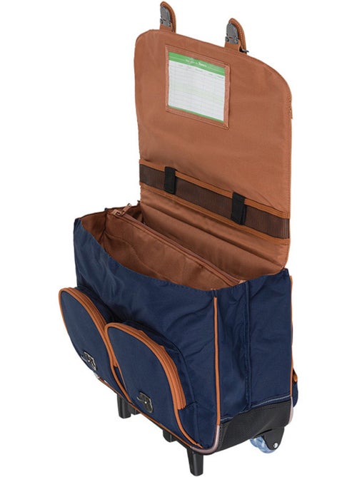 Mochila escolar con ruedas – 41 cm – colección escolar 2027 – tann's - Kiabi Mochila escolar con ruedas – 41 cm – colección escolar 2027 – tann's - Kiabi
