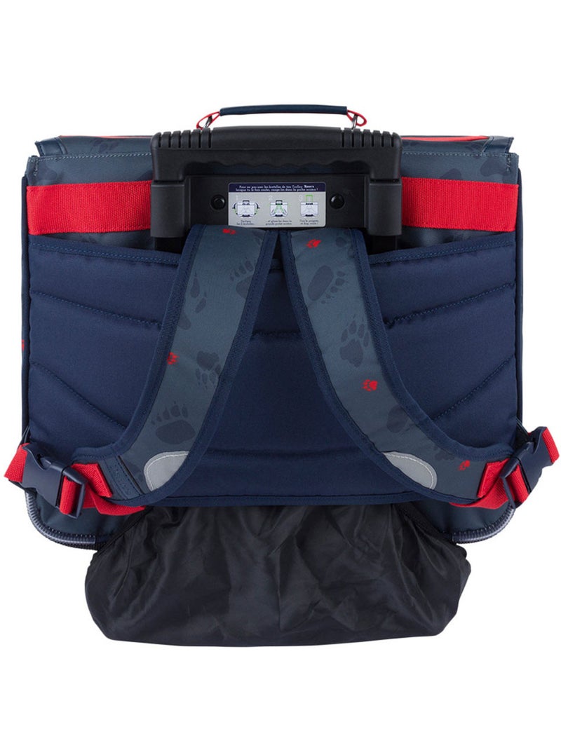 Mochila escolar con ruedas – 41 cm – colección escolar 2027 – tann's Gris/Multicolor - Kiabi