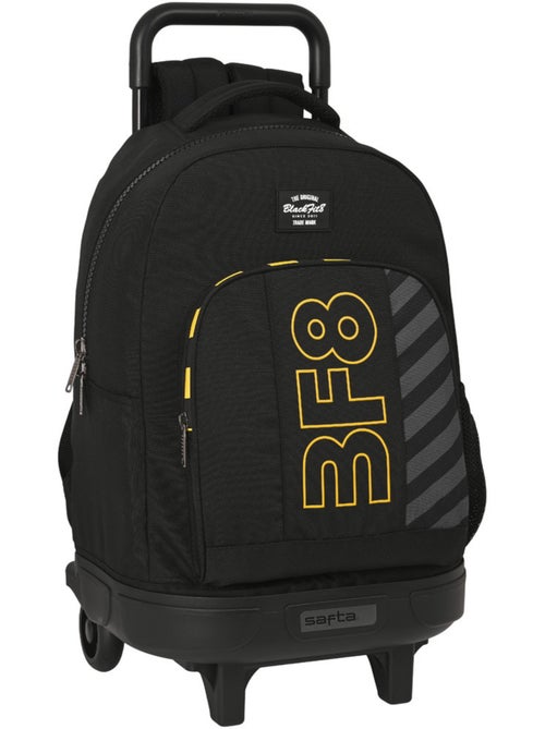 Mochila escolar con ruedas blackfit8 cmp extraíble y asa telescópica - Kiabi Mochila escolar con ruedas blackfit8 cmp extraíble y asa telescópica - Kiabi