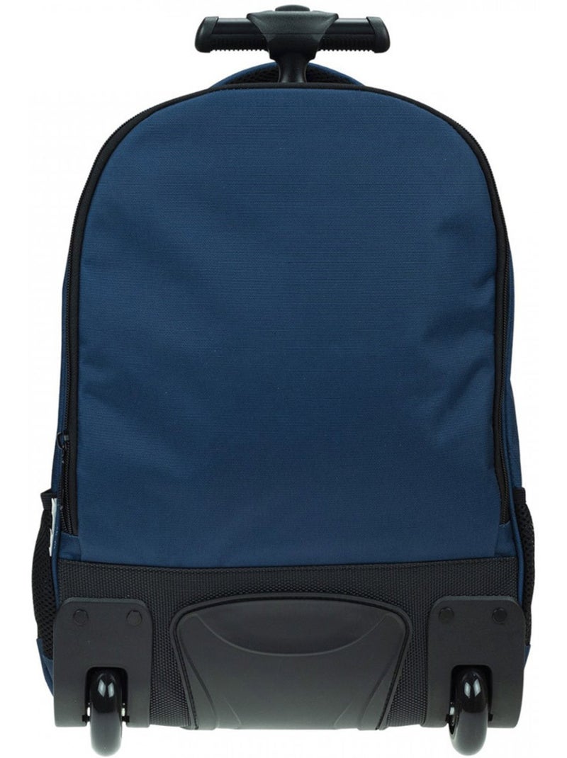 Mochila escolar con ruedas estampado league of legends yasuo de tejido Azul marino - Kiabi