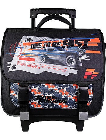 Mochila escolar con ruedas fast and furious – 38 cm