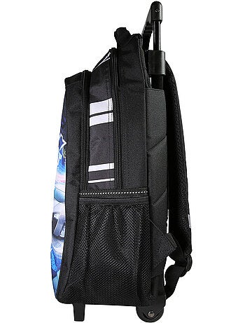 Mochila escolar con ruedas fast and furious 45 cm 2 compartimentos