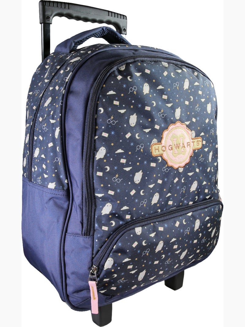 Mochila escolar con ruedas Harry Potter azul noche 2 compartimentos Multicolor - Kiabi