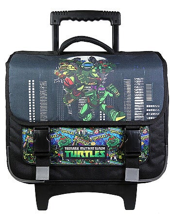 Mochila escolar con ruedas las tortugas ninja – 38 cm