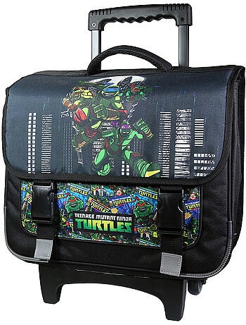 Mochila escolar con ruedas las tortugas ninja – 38 cm