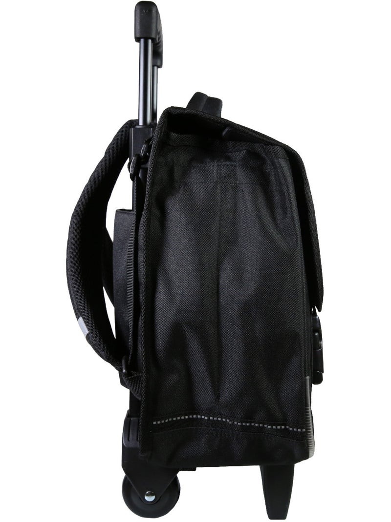 Mochila escolar con ruedas las tortugas ninja – 38 cm Negro - Kiabi