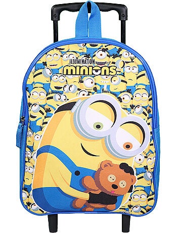 Mochila escolar con ruedas minions – illumination 32 cm infantil