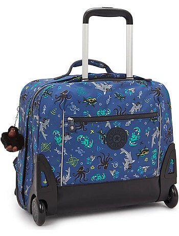 Mochila escolar con ruedas motivo undersea party kipling