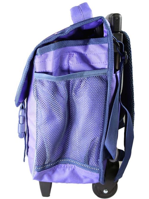 Mochila escolar con ruedas niña Cybel 38 cm violeta 2 compartimentos primaria - Kiabi