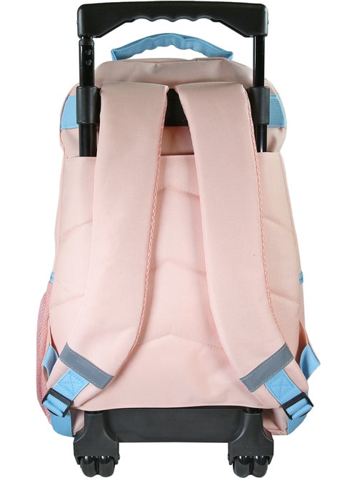 Mochila escolar con ruedas niña Cybel Unicornio azul y rosa 2 compartimentos - Kiabi Mochila escolar con ruedas niña Cybel Unicornio azul y rosa 2 compartimentos - Kiabi