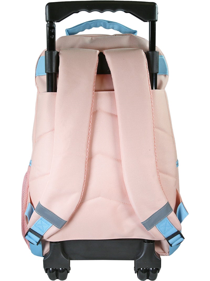 Mochila escolar con ruedas niña Cybel Unicornio azul y rosa 2 compartimentos Multicolor - Kiabi