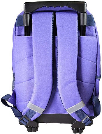 Mochila escolar con ruedas niña Cybel Unicornio violeta 2 compartimentos