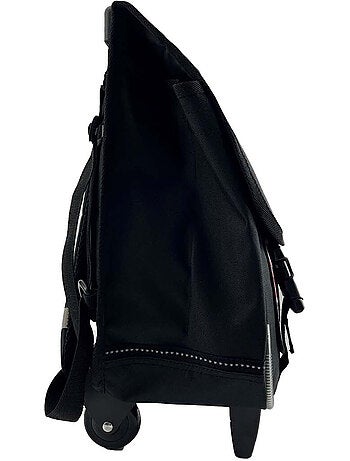 Mochila escolar con ruedas niño Avengers 38 cm negra 2 compartimentos