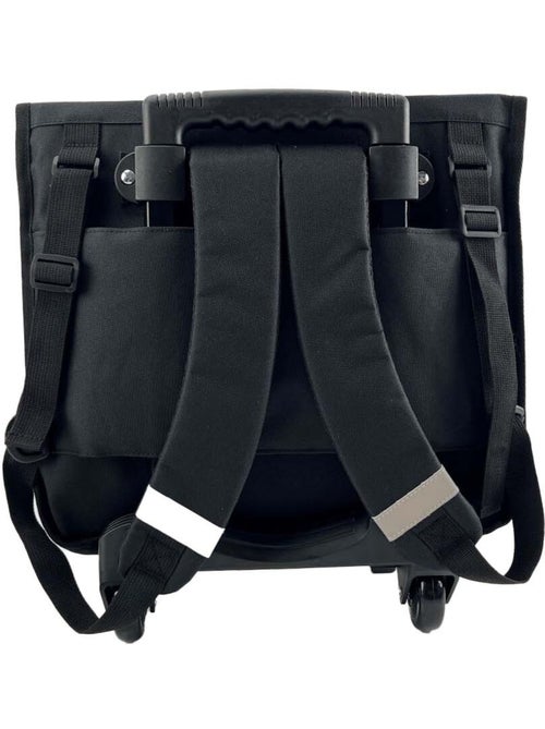 Mochila escolar con ruedas niño Avengers 38 cm negra 2 compartimentos - Kiabi