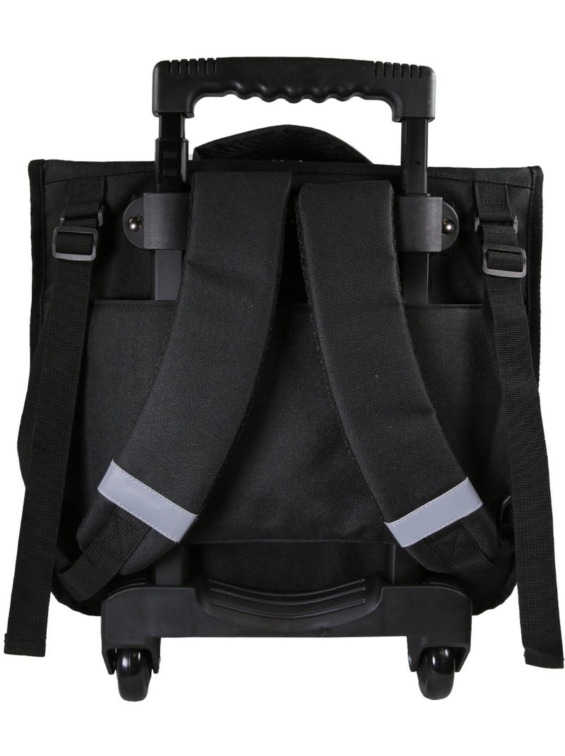 Mochila escolar con ruedas niño Fast & Furious 38 cm negra 2 compartimentos Multicolor - Kiabi