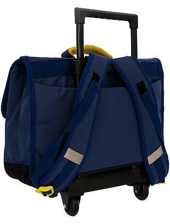 Mochila escolar con ruedas pokémon – pokemon starter pack 2 compartimentos – 41 cm