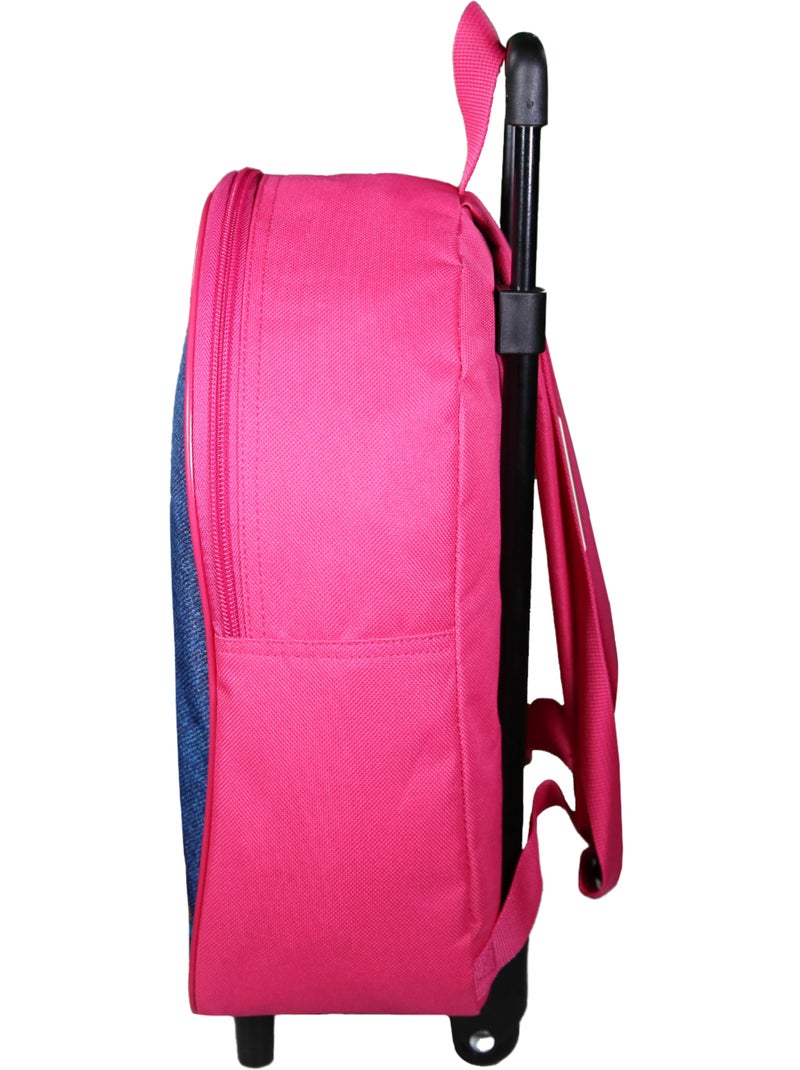 Mochila escolar con ruedas rainbow high 32 cm infantil - cmp Multicolor - Kiabi