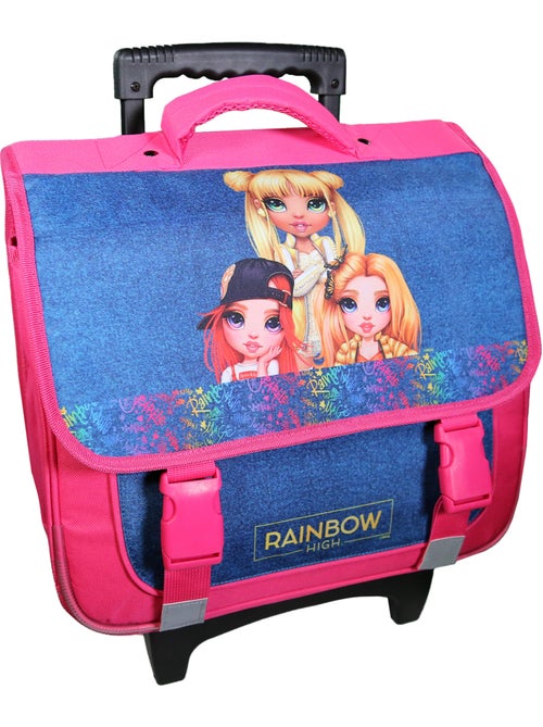 Mochila escolar con ruedas rainbow high 38 cm – cmp - Kiabi