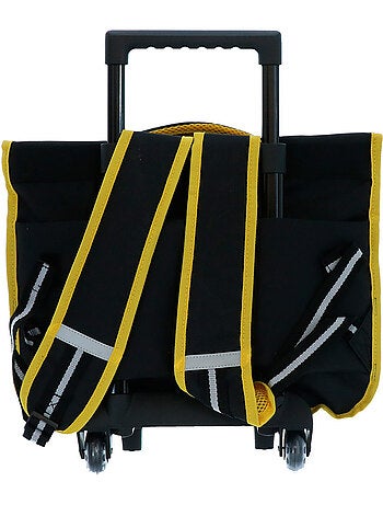 Mochila escolar con ruedas real madrid 1902 41 cm 2 compartimentos
