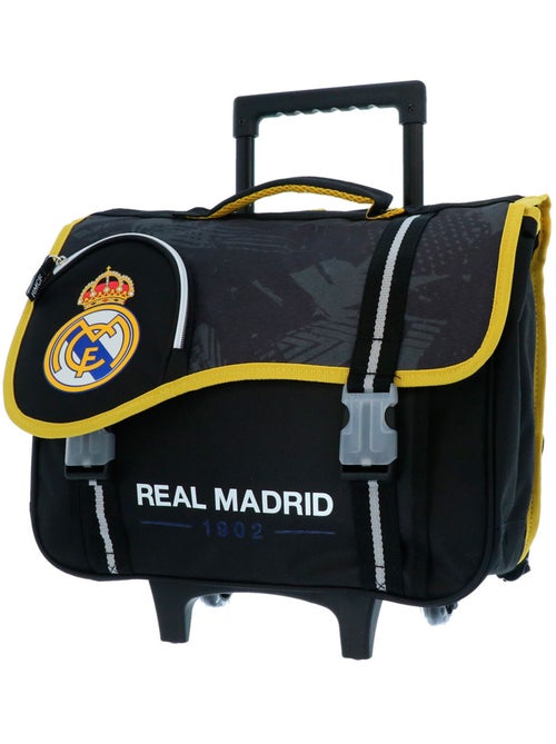 Mochila escolar con ruedas real madrid 1902 41 cm 2 compartimentos - Kiabi Mochila escolar con ruedas real madrid 1902 41 cm 2 compartimentos - Kiabi