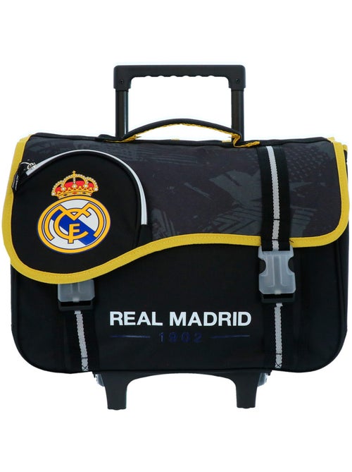 Mochila escolar con ruedas real madrid 1902 41 cm 2 compartimentos - Kiabi Mochila escolar con ruedas real madrid 1902 41 cm 2 compartimentos - Kiabi