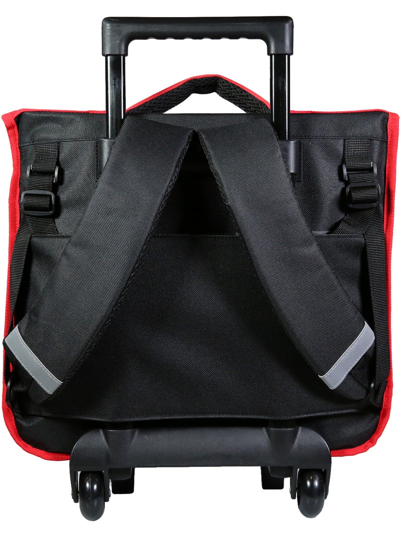 Mochila escolar con ruedas spider-man – marvel 38 cm Negro - Kiabi