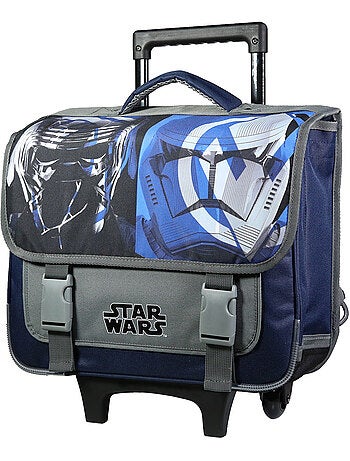 Mochila escolar con ruedas star wars – darth vader 38 cm