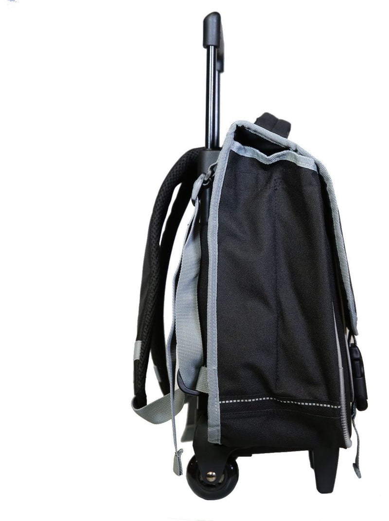 Mochila escolar con ruedas star wars – stormtrooper 38 cm Negro - Kiabi