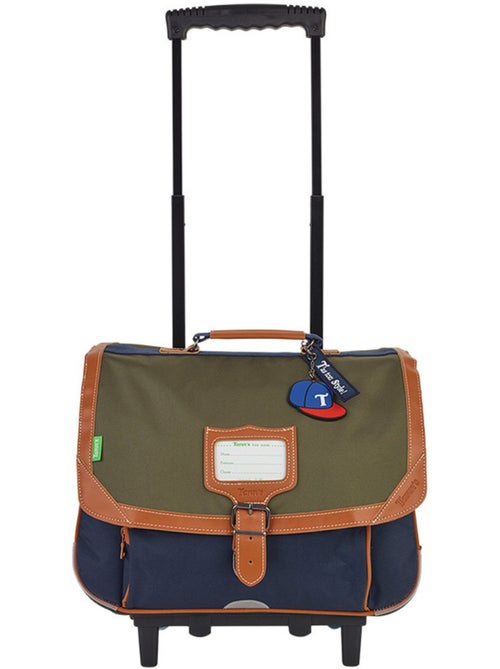 Mochila escolar con ruedas tann's axel bicolor 38 cm - Kiabi Mochila escolar con ruedas tann's axel bicolor 38 cm - Kiabi