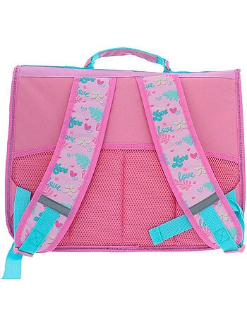 Mochila escolar con solapa lilo y stitch angel 41 cm poliéster