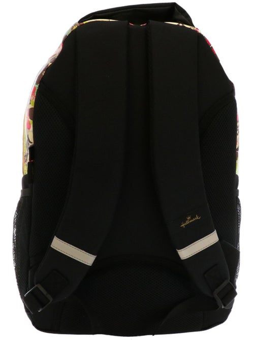 Mochila escolar de tejido metalizado con motivo floral hallmark - Kiabi Mochila escolar de tejido metalizado con motivo floral hallmark - Kiabi