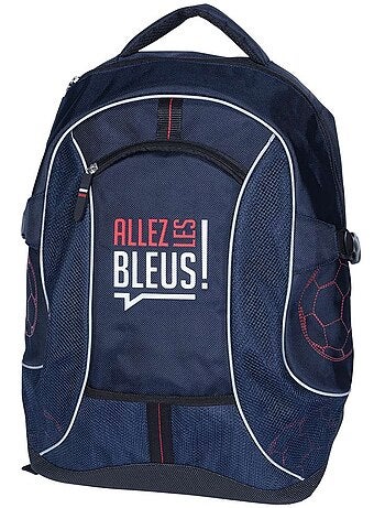 Mochila escolar de tejido premium allez les bleus 42 cm