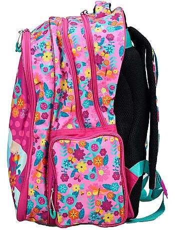 Mochila escolar disney princess motivo floral 43 cm