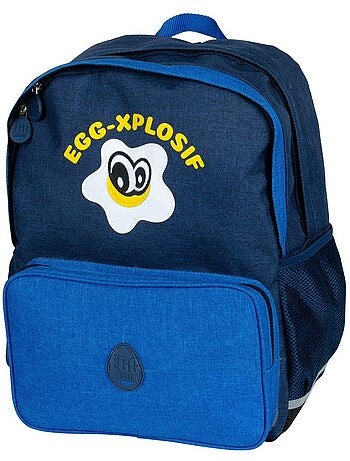 Mochila escolar eggmania 40 cm con 2 compartimentos con cremallera ddp