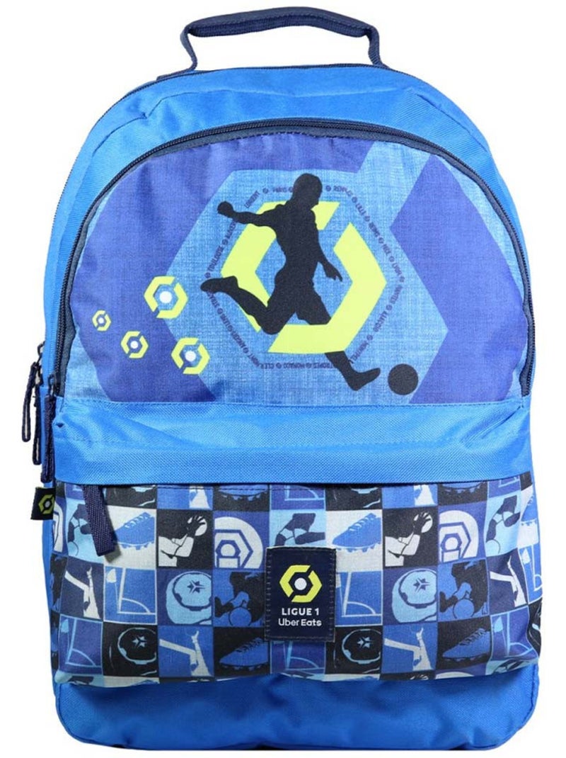Mochila escolar football ligue 1 oficial 43 cm Azul - Kiabi