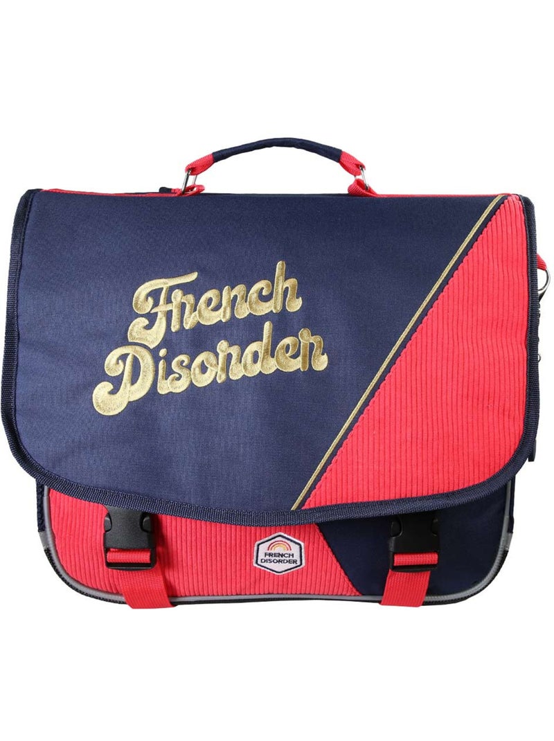Mochila escolar – french disorder – 38 cm – cmp Rojo - Kiabi