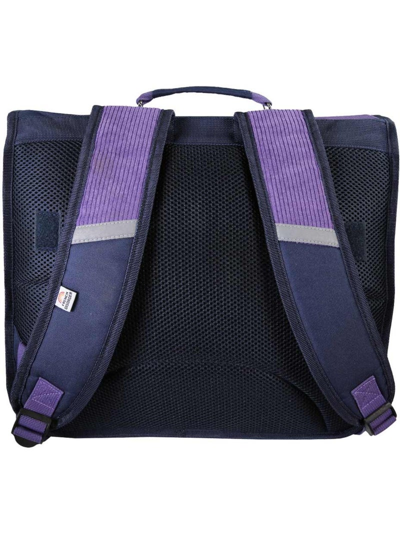 Mochila escolar – french disorder – 38 cm – cmp Violeta - Kiabi