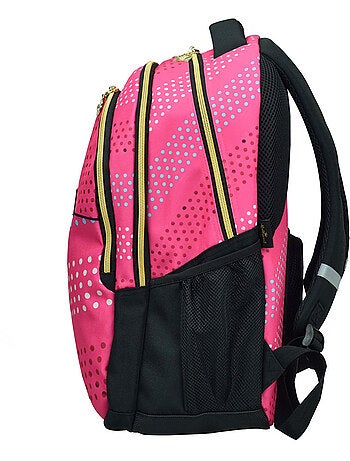 Mochila escolar hallmark con motivo de lunares en nailon/poliéster
