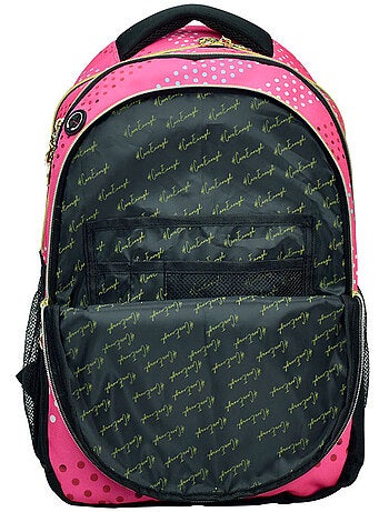 Mochila escolar hallmark con motivo de lunares en nailon/poliéster